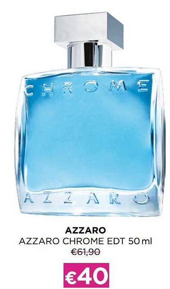 Promotions Azzaro azzaro chrome edt - Azzaro - Valide de 06/03/2023 à 02/04/2023 chez ICI PARIS XL