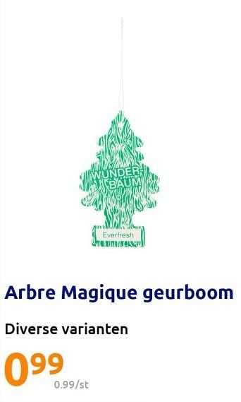 Promoties Arbre magique geurboom - Arbre Magique - Geldig van 01/03/2023 tot 07/03/2023 bij Action