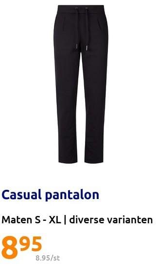 Promotions Casual pantalon - Casual - Valide de 01/03/2023 à 07/03/2023 chez Action