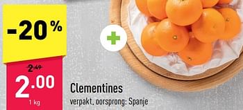 Promoties Clementines - Huismerk - Aldi - Geldig van 06/03/2023 tot 11/03/2023 bij Aldi