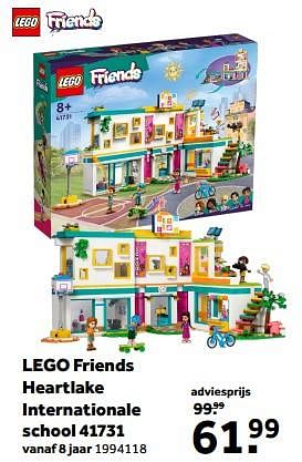 Promoties Lego friends heartlake internationale school 41731 - Lego - Geldig van 01/03/2023 tot 31/03/2023 bij Intertoys