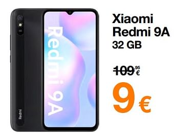 Promotions Xiaomi redmi 9a 32 gb - Xiaomi - Valide de 01/03/2023 à 31/03/2023 chez Orange