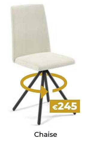 Promotions Chaise - Produit Maison - Euroshop - Valide de 05/03/2023 à 31/05/2023 chez Euro Shop