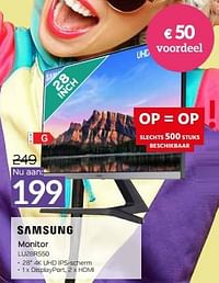 Samsung monitor lu28r550-Samsung