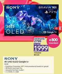 Sony 4k uhd oled google tv xr65a84k-Sony