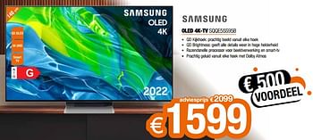 Promotions Samsung oled 4k-tv sqqe55s95b - Samsung - Valide de 03/03/2023 à 31/03/2023 chez Expert