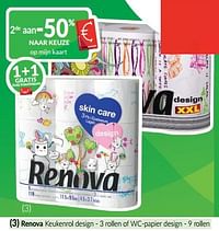 Renova keukenrol design of wc-papier design-Renova