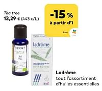 Promotions Ladrôme tea tree - Ladrome - Valide de 01/03/2023 à 31/03/2023 chez Bioplanet