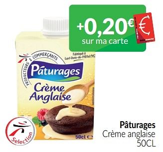 Promotions Pâturages crème anglaise - Paturages - Valide de 01/03/2023 à 31/03/2023 chez Intermarche
