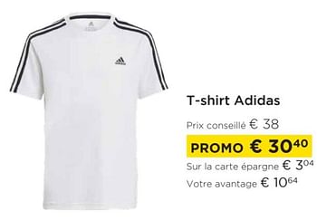 Promotions T-shirt adidas - Adidas - Valide de 01/03/2023 à 31/03/2023 chez Molecule