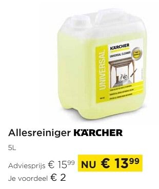 Promoties Allesreiniger kärcher - Kärcher - Geldig van 01/03/2023 tot 31/03/2023 bij Molecule