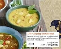 Currysoep op thaise wijze-Huismerk - Bofrost