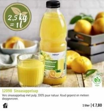 Promoties Sinaasappelsap - Huismerk - Bofrost - Geldig van 01/03/2023 tot 31/08/2023 bij Bofrost