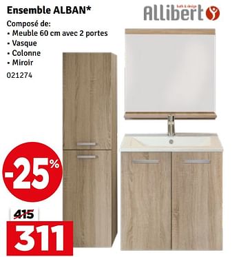 Promoties Ensemble alban - Allibert - Geldig van 07/03/2023 tot 19/03/2023 bij Mr. Bricolage