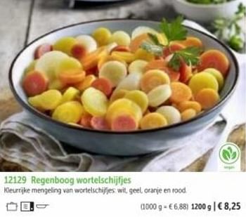 Promoties Regenboog wortelschijfjes - Huismerk - Bofrost - Geldig van 01/03/2023 tot 31/08/2023 bij Bofrost
