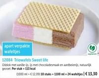 Triowafels sweet life-Huismerk - Bofrost