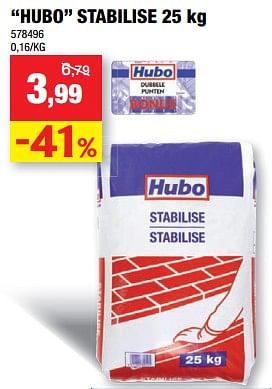 Promoties Hubo stabilise - Huismerk - Hubo  - Geldig van 08/03/2023 tot 12/03/2023 bij Hubo