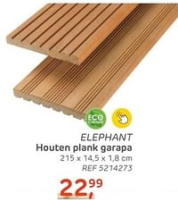 Elephant houten plank garapa-Elephant