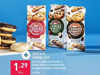 Promotions Cookies - TRADER JOE’S - Valide de 13/03/2023 à 24/03/2023 chez Aldi