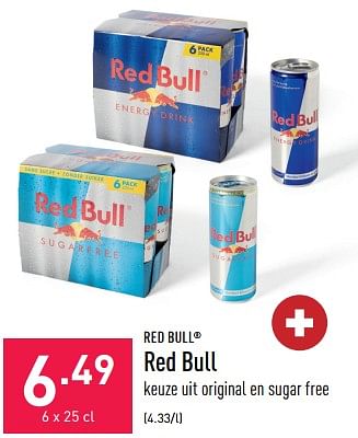 Promoties Red bull - Red Bull - Geldig van 17/03/2023 tot 24/03/2023 bij Aldi