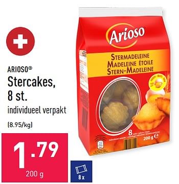 Promoties Stercakes - Arioso - Geldig van 17/03/2023 tot 24/03/2023 bij Aldi