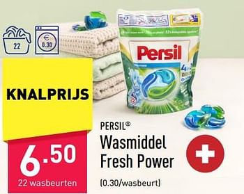 Promoties Wasmiddel fresh power - Persil - Geldig van 17/03/2023 tot 24/03/2023 bij Aldi