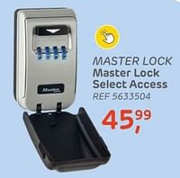 Master lock select access-Master Lock