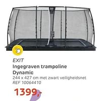 Exit ingegraven trampoline dynamic-Exit