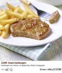 Snack -hamburgers-Huismerk - Bofrost