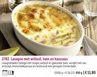 Lasagne met witloof ham en kaassaus-Huismerk - Bofrost