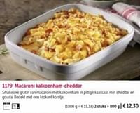 Macaroni kalkoenham-cheddar-Huismerk - Bofrost