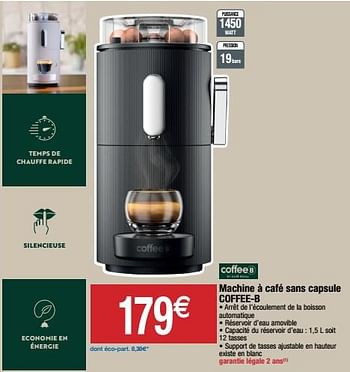 Promotions Café royal machine à café sans capsule coffee-b - Café Royal  - Valide de 07/03/2023 à 12/03/2023 chez Migros