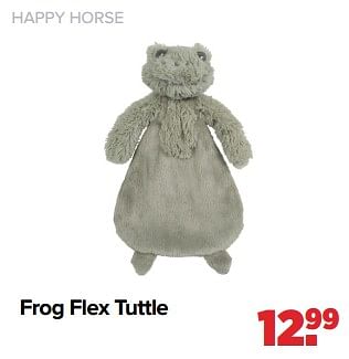 Promoties Happy horse frog flex tuttle - Happy Horse - Geldig van 06/03/2023 tot 01/04/2023 bij Baby-Dump