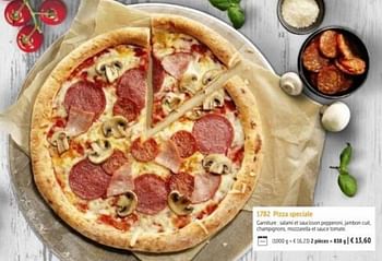 Promotions Pizza speciale - Produit maison - Bofrost - Valide de 01/03/2023 à 31/08/2023 chez Bofrost