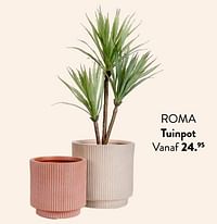 Roma tuinpot-Huismerk - Casa