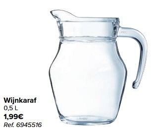 Promoties Wijnkaraf - Huismerk - Carrefour  - Geldig van 08/03/2023 tot 27/03/2023 bij Carrefour
