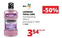 Listerine total care mondspoeling-Listerine