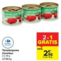 Tomatenpuree carrefour-Huismerk - Carrefour 