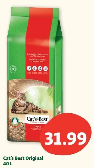 Promoties Cat’s best original - Cat's best - Geldig van 27/03/2023 tot 01/04/2023 bij Maxi Zoo