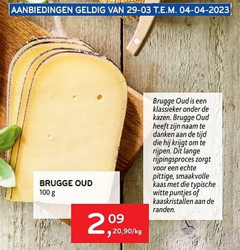 Promoties Brugge oud - Brugge - Geldig van 29/03/2023 tot 04/04/2023 bij Alvo