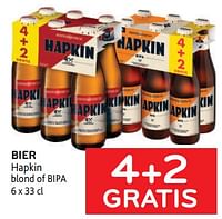 Bier hapkin 4+2 gratis-Hapkin