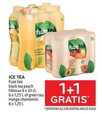 Ice tea fuze tea 1+1 gratis-FuzeTea