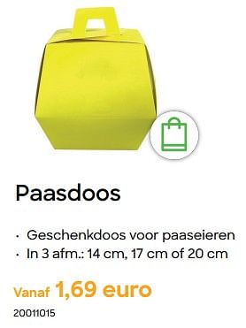 Promoties Paasdoos - Huismerk - Ava - Geldig van 08/03/2023 tot 24/04/2023 bij Ava