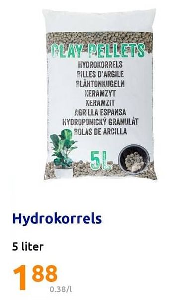 Promotions Hydrokorrels - Produit Maison - Action - Valide de 08/03/2023 à 14/03/2023 chez Action