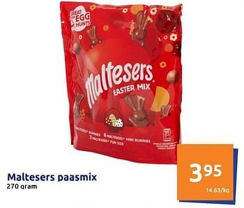 Promoties Maltesers paasmix - Maltesers - Geldig van 08/03/2023 tot 14/03/2023 bij Action