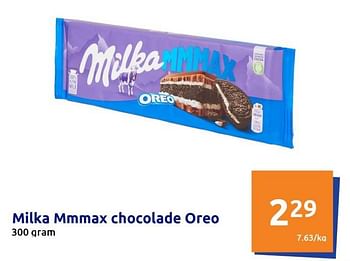Promoties Milka mmmax chocolade oreo - Milka - Geldig van 08/03/2023 tot 14/03/2023 bij Action