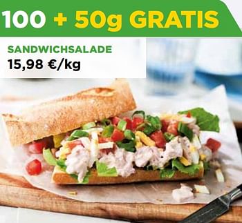 Promoties Sandwichsalade - Huismerk - Renmans - Geldig van 10/03/2023 tot 16/03/2023 bij Renmans