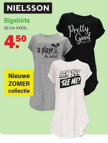 Promoties Bigshirts - Nielsson - Geldig van 13/03/2023 tot 01/04/2023 bij Van Cranenbroek