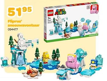 Promoties Fliprus sneeuwavontuur - Lego - Geldig van 13/03/2023 tot 15/04/2023 bij Happyland