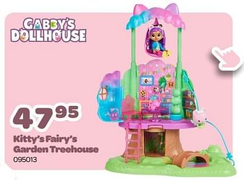 Promoties Kitty’s fairy’s garden treehouse - Spin Master - Geldig van 13/03/2023 tot 15/04/2023 bij Happyland